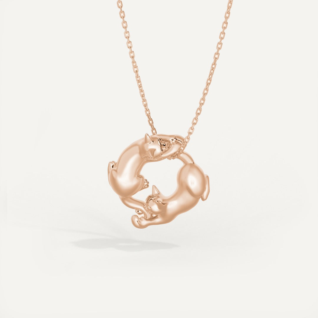 ネックレス(ペンダント)と猫|Gioco del Gatto