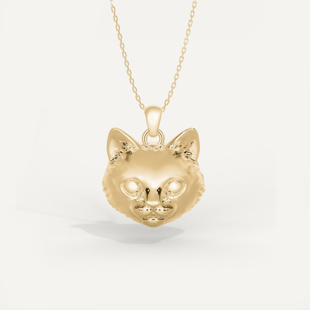 猫のネックレス（Viso del Gatto）｜猫が大好きな方へのネックレス 