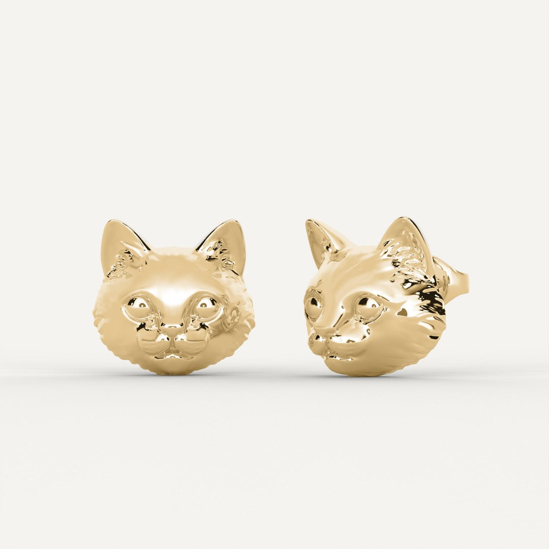 ピアス(イヤリング)と猫|Viso del Gatto