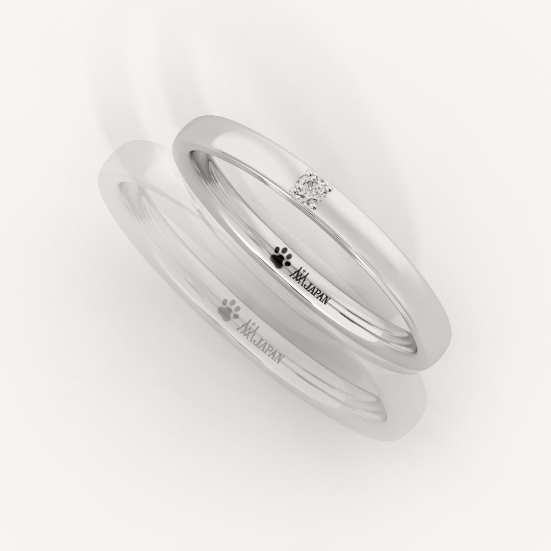 結婚指輪(マリッジリング)と猫｜Serenità del Gatto/woman