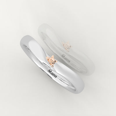 結婚指輪(マリッジリング)と猫｜Pensiero del Gatto/man