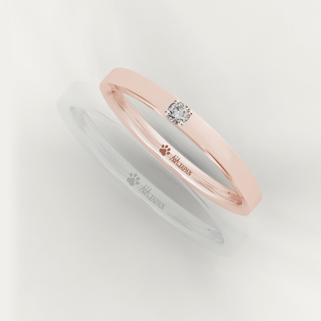 結婚指輪(マリッジリング)と猫｜Aiuto del Gatto/woman
