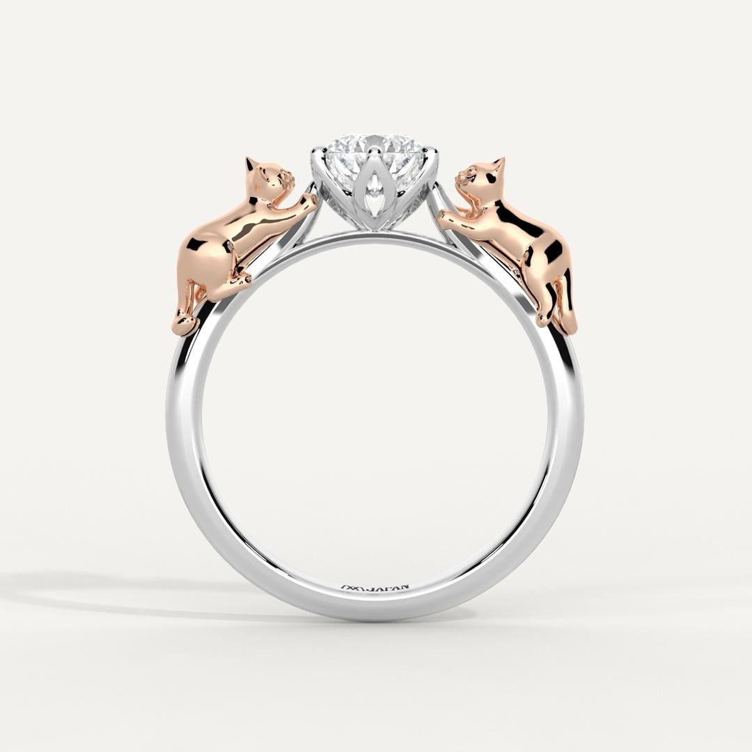 猫好きのための結婚指輪と婚約指輪｜世界初の猫のジュエリーブランド