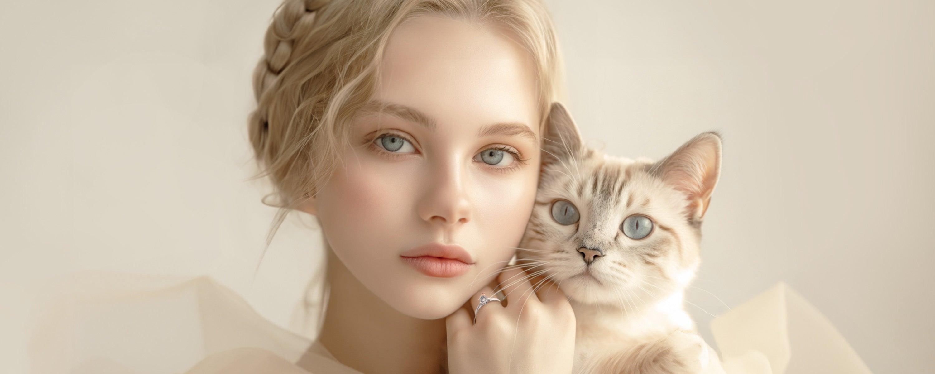 Wedding rings and engagement rings for cat lovers｜The world's